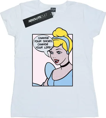 Produktbild von Disney Princess - T-Shirt für Damen BI36793 (S) (Weiß)