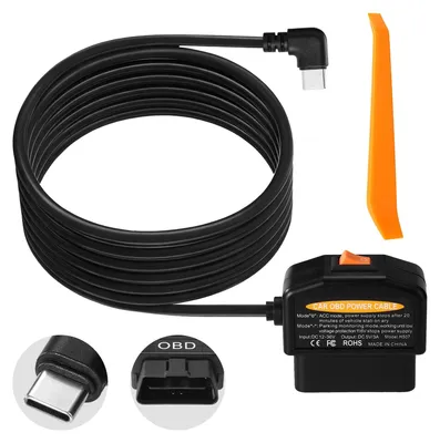 Immagine prodotto di Cavo di alimentazione per dashcam OBD2 con protezione da bassa tensione