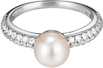 Image de Esprit Jewel Pearl Sphere ESRG92379B Bague pour femme avec perles, Taille de la bague:57 / 8 / L / 18mm