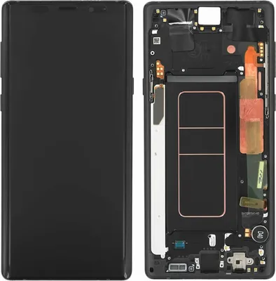 Produktbild von Original Amoled Display Touchscrenn Bildschirm & Rahmen Schwarz für Samsung Galaxy Note 9 N960F