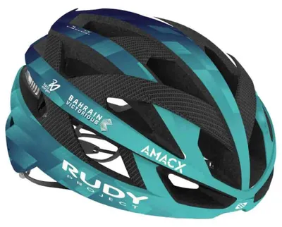 Productafbeelding van Rudy Project Rebel Bahrain Victorius 2026 helm, blauw, maat S-M. Blauw, maat S-M