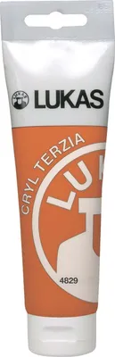 Obrázek produktu pro Lukas Cryl Terzia Plastic Tube Akrylová barva Cadmium Orange Hue 125 ml 1 ks
