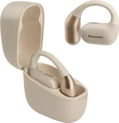 Obrázek produktu pro Panasonic RB-F10DE, Bezdrátový, Hovory/hudba, Sluchátka s mikrofonem, Béžová
