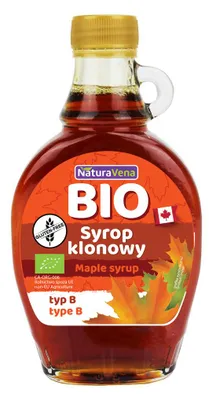 SYROP KLONOWY BEZGLUTENOWY BIO 330 g (250 ml) - NATURAVENA