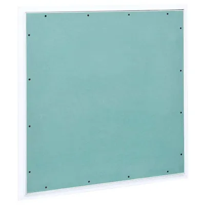Produktbild von vidaXL Revisionsklappe mit Aluminium-Rahmen und GK-Einlage 500x500 mm