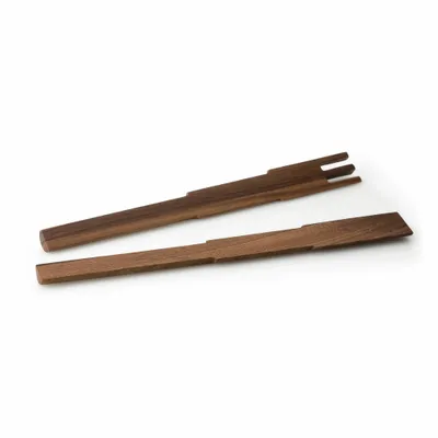 Produktbild von Continenta GmbH Salatbesteck Pixel, Walnuss 35cm 4266 /Abverkauf nur solange Vorrat reicht