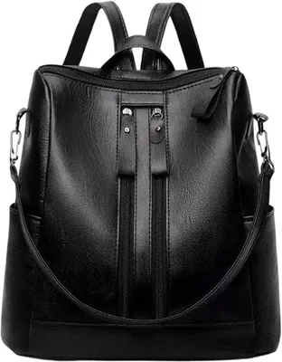 Produktbild von Kleiner Rucksack für Damen – mit Diebstahlschutz – modische Umhängetasche – ideal für die Schule