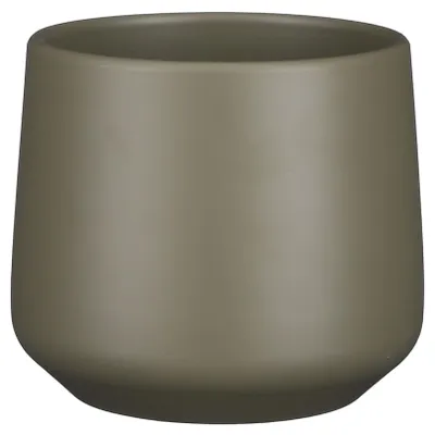 Produktbild von Mica Decorations Blumentopf - dunkelgrun - Keramik - 15,5/D17 cm