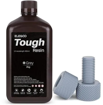 Produktbild von ELEGOO Widerstandsfähiges Harz 2Kg, grau