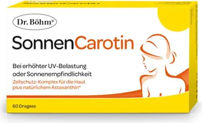 Zdjęcie produktu dla Dr. Böhm SonnenCarotin – tabletki powlekane, 60 szt.