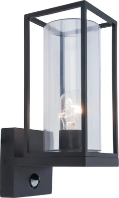 Obrázek produktu pro Venkovní nástěnné svítidlo FLAIR - MOVEMENT SENSOR černé Lutec 5288802012