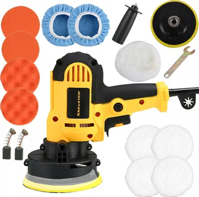 Produktbild von Auto-Poliermaschine Schleifmaschine Polierset Schwämme 600–3700 U/Min