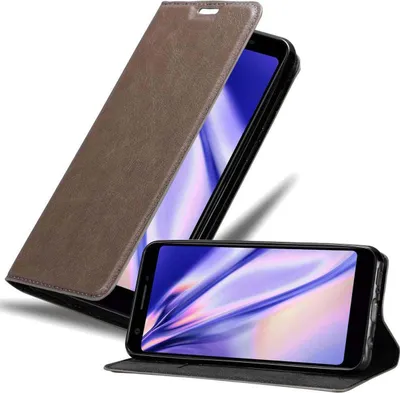 Obrázek produktu pro Cadorabo Case for Google PIXEL 3A Protective Case in Brown Pouzdro na mobilní telefon s magnetickým zavíráním