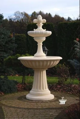 Produktbild von Zierbrunnen Springbrunnen 171cm Skulptur Brunnen Deko Garten Fontaine Teich Neu