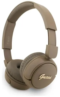Produktbild von Guess Metall-Logo-Skript In-Ear-Kopfhörer - Braun