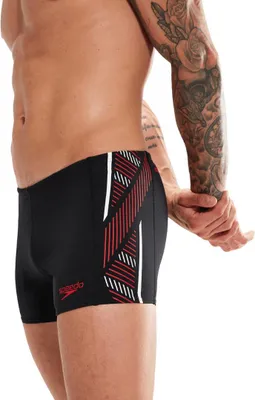Zdjęcie produktu dla Męskie spodenki Speedo Aquashort Tech Panel Black/Red/White