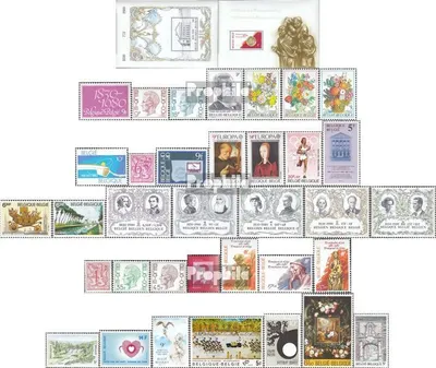Produktbild von Briefmarken Belgien 1980 Mi 2013-2049 (kompl.Ausg.) Jahrgang 1980 komplett postfrisch Unabhängigkeit
