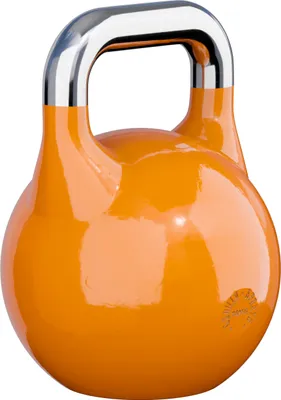 Produktbild von GORILLA SPORTS® Kettlebell Competition - Gewicht 28 kg, aus Massivstahlguss, Orange - Kugelhantel, Wettkampf Hantel, Schwunghantel