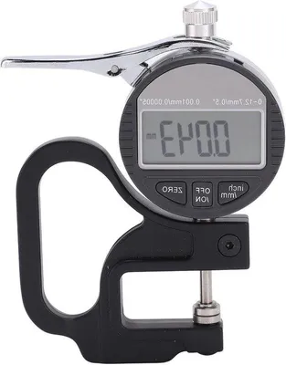 Obrázok produktu pre Digitálny merací prístroj na hrúbku s rozlíšením 0,001 mm a LCD displejom