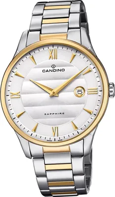Produktbild von Candino Classic Edelstahl Herren Uhr C4639/1 Armbanduhr Analog silber D2UC4639/1