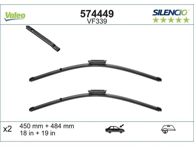 Image de Balai d'essuie-glace VALEO 574449