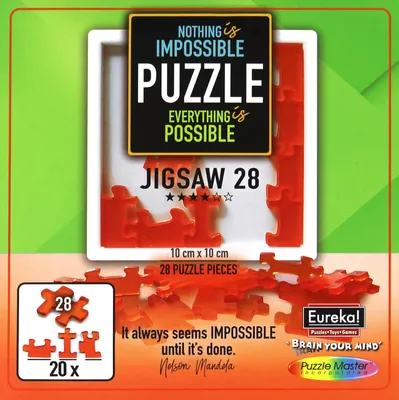 Produktbild von Puzzle Impossible 28 elementów poziom trudności 4/6