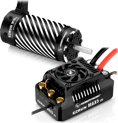 Immagine prodotto di Hobbywing Ezrun MAX5 HV Combo 56118SD 1100kV G2