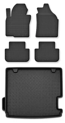 Obrázek produktu pro Vaničkové autokoberce + vana kufru pro: BMW X3 F25 2010-2017 SUV 5 ks
