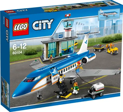 Produktbild von LEGO® City Flughafen-Abfertigungshalle 60104