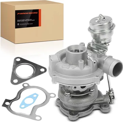 Imagen del producto de Turbocompresor de escape Frankberg, compatible con: VW Golf IV Van, Audi A3, Seat Leon, Toledo II, Skoda Octavia I y II Combi