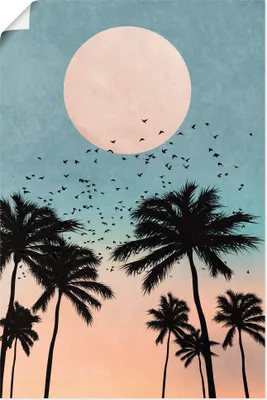 Produktbild von ARTland Poster Sonnenaufgang Größe: 60x90 cm