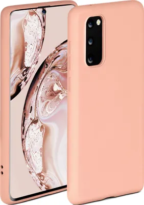Produktbild von Soft-Case für Samsung Galaxy S20 / S20 5G, Farbe:Sand Rosé