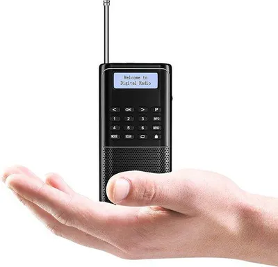 Zdjęcie produktu dla Kompaktowe radio pod prysznic, lekkie i przenośne