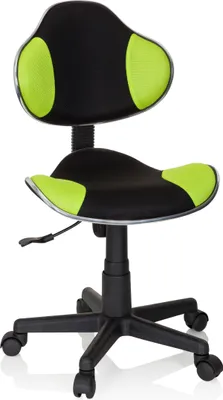 Produktbild von hjh OFFICE Kinderdrehstuhl KIDDY GTI-2 Schreibtischstuhl für Kinder höhenverstellbar ohne Armlehnen Stoff