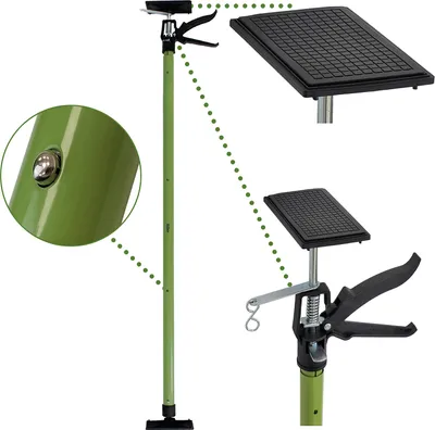 Produktbild von Profi Einhandstütze Montagestütze Deckenstütze Teleskopstütze bis 290cm