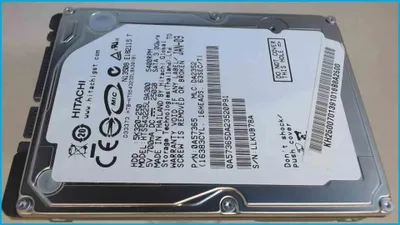 Produktbild von Hitachi 5K320 250GB Travelstar, Serial ATA II, 250 GB, 2.5", 5 - 55 °C, -40 - 65 °C, 1000 G