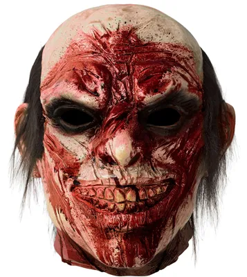 Produktbild von Zombie Kopfmaske - Gruselige Latex Maske für Erwachsene - Horrorfantasie