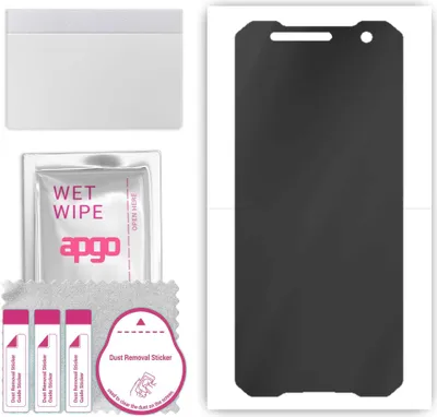 Produktbild von apgo Hydrogel Blickschutzfolie, Matt, kompatibel mit myPhone HAMMER Explorer PRO, Privacy Displayschutzfolie, Schutzfolie mit Positionierhilfe, Anti-Spy, kratzfest, einfache Montage