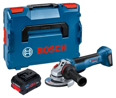 Produktbild von Bosch GWS 18V-10 P Professional Akku Winkelschleifer 18 V 125 mm Brushless + 1x ProCORE Akku 8,0 Ah + L-Boxx - ohne Ladegerät
