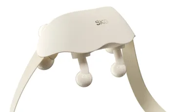 Obrázok produktu pre SKG HS500-2, masírovanie, Krk, Ramená, Biela, Plast, Tlačidlá, Batérie
