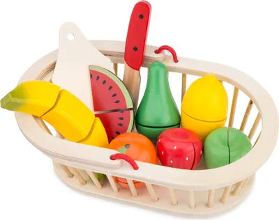 Immagine prodotto di Nuovi giocattoli classici Snijset - fruitmand
