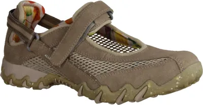 Produktbild von Allrounder By Mephisto Niro Damen Ballerina Leder/Textil, Braun, Wechselfußbett - Damenschuhe Bequeme Ballerina / Slipper, Braun, leder/textil (mesh)