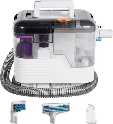 Produktbild von Polsterreiniger Gerät Waschsauger, 500W 12Kpa Hochleistung Nasssauger mit 2-Tank, Fleckenreiniger für Teppich, Sofa, Vorleger, Treppen und Auto