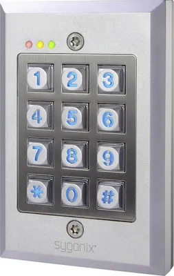 Obrázok produktu pre Sygonix Codeschloss Aufputz IP65 mit beleuchteter Tastatur