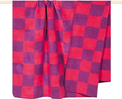 Produktbild von Decke "Chess" pink-violet 150x200cm
