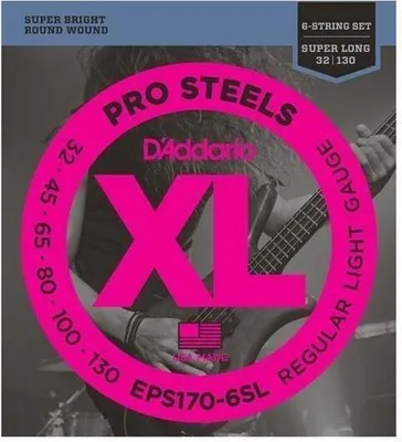 Obrázok produktu pre D'Addario EPS170-6SL Struny pre 6-strunovú basgitaru