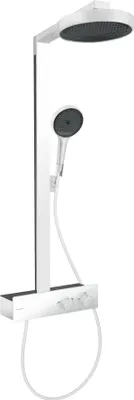 Produktbild von Showerpipe Rainfinity 350 mit Kopfbrause 250 mattweiß mattweiß