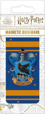 Immagine prodotto di Harry Potter - Stemma colorato Ravenclaw - segnalibro magnetico - 9x4,5 cm