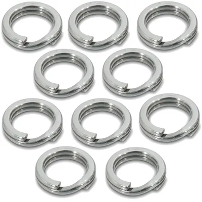 Produktbild von Uni Cat Power Split Ring - 10 Sprengringe, Größe/Tragkraft:1.2x9mm / 75kg
