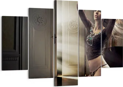 Produktbild von Bild auf Leinwand - Leinwandbild - Schönheit Club Kosmetik Disco - 150x100cm - Wand Bild - Wanddeko - Leinwanddruck - Bilder - Kunstdruck - Leinwand bilder - Wandkunst - EA150x100-2141